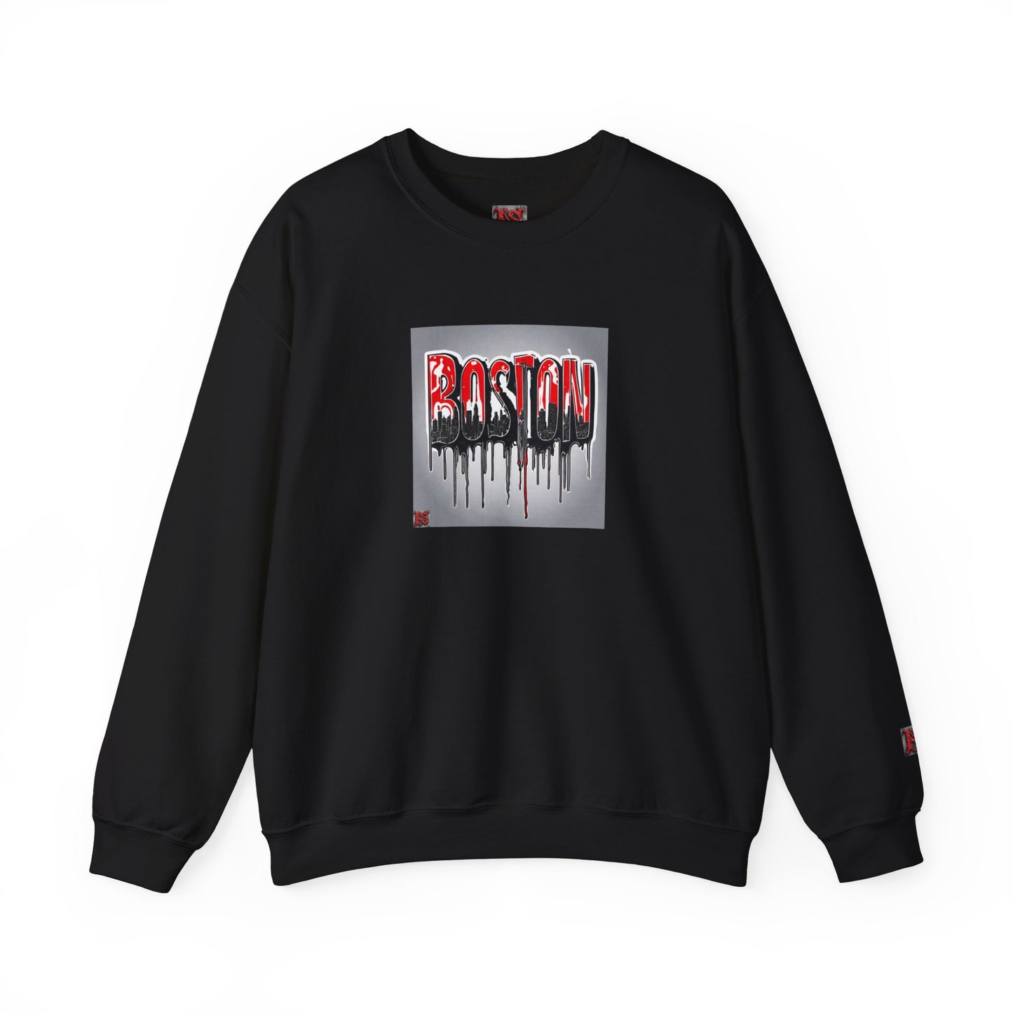 Boston Logo Crewneck Sweatshirt