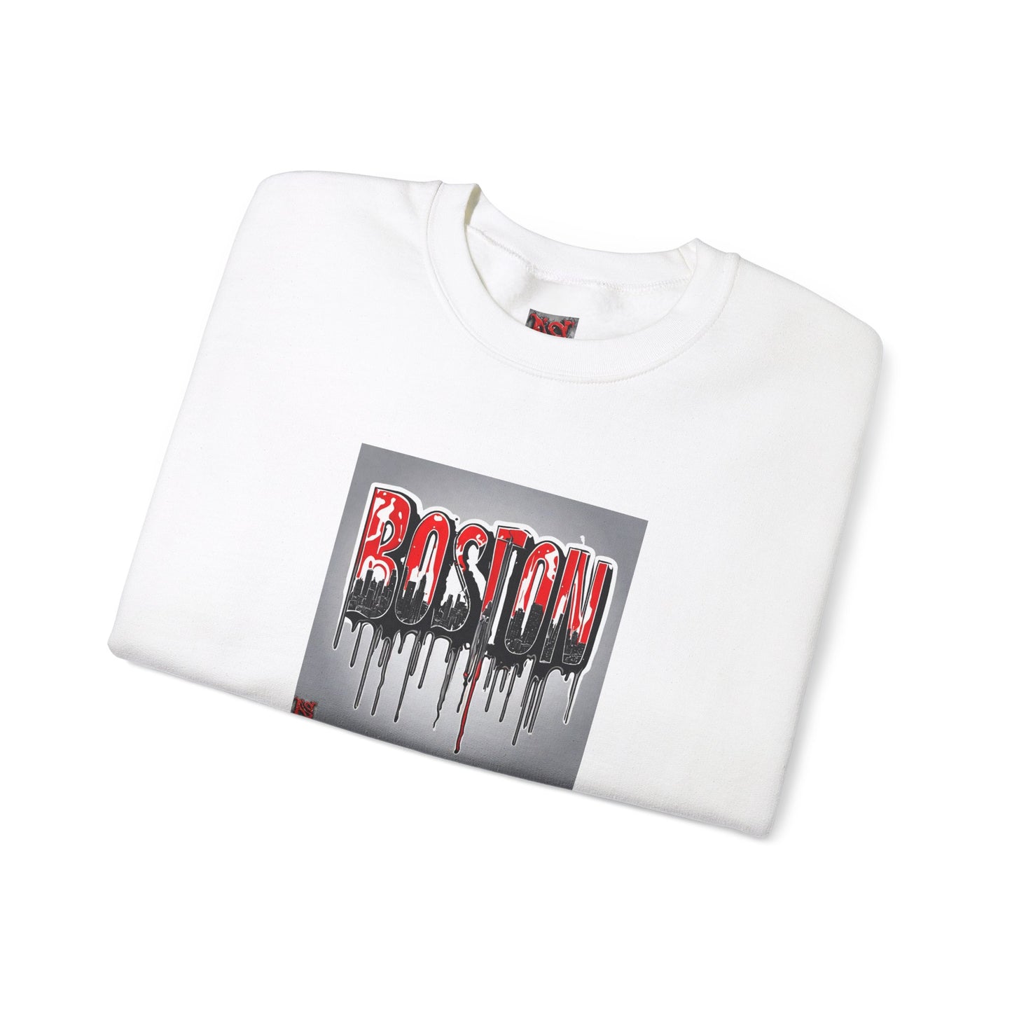 Boston Logo Crewneck Sweatshirt