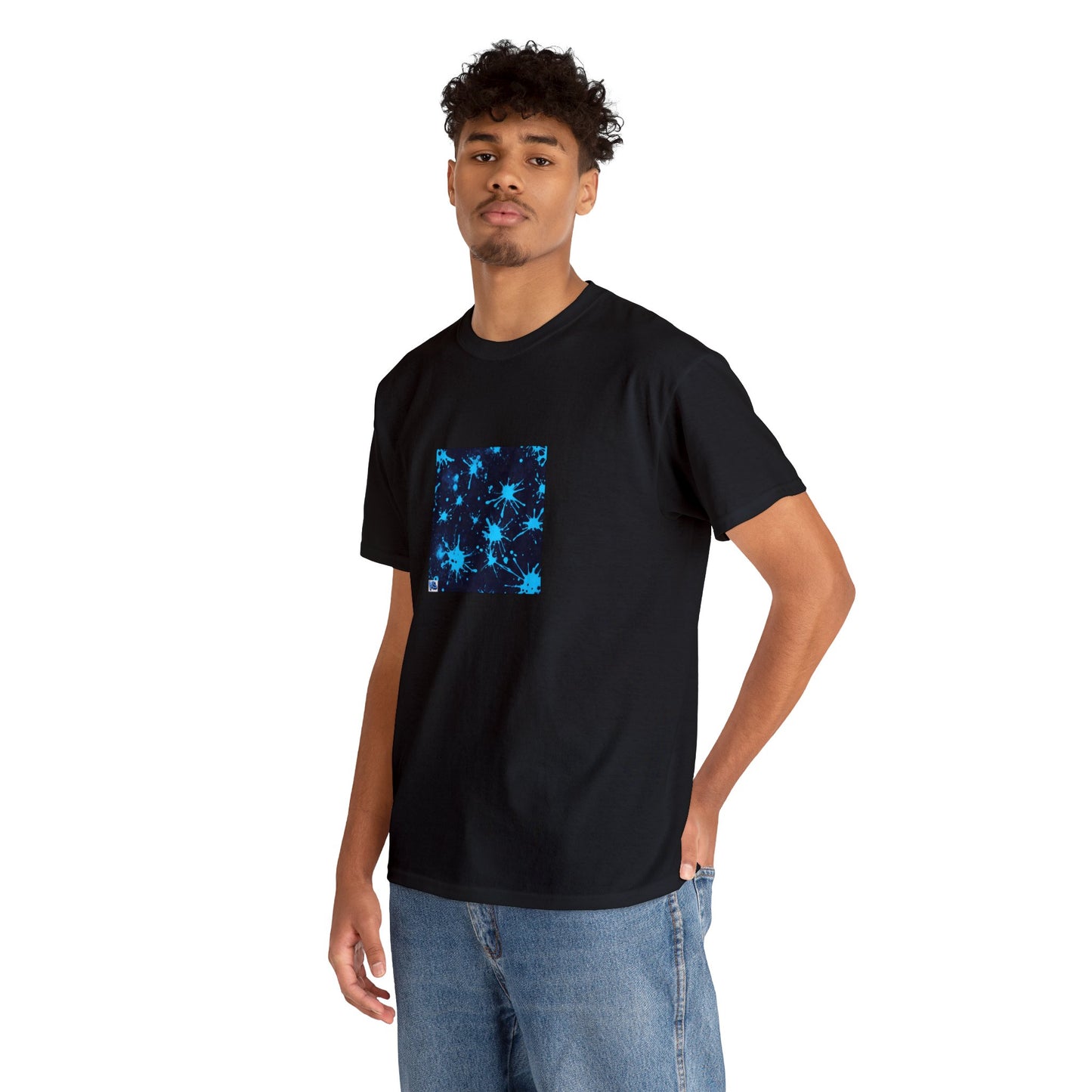 Blue Ink Splash T-Shirt