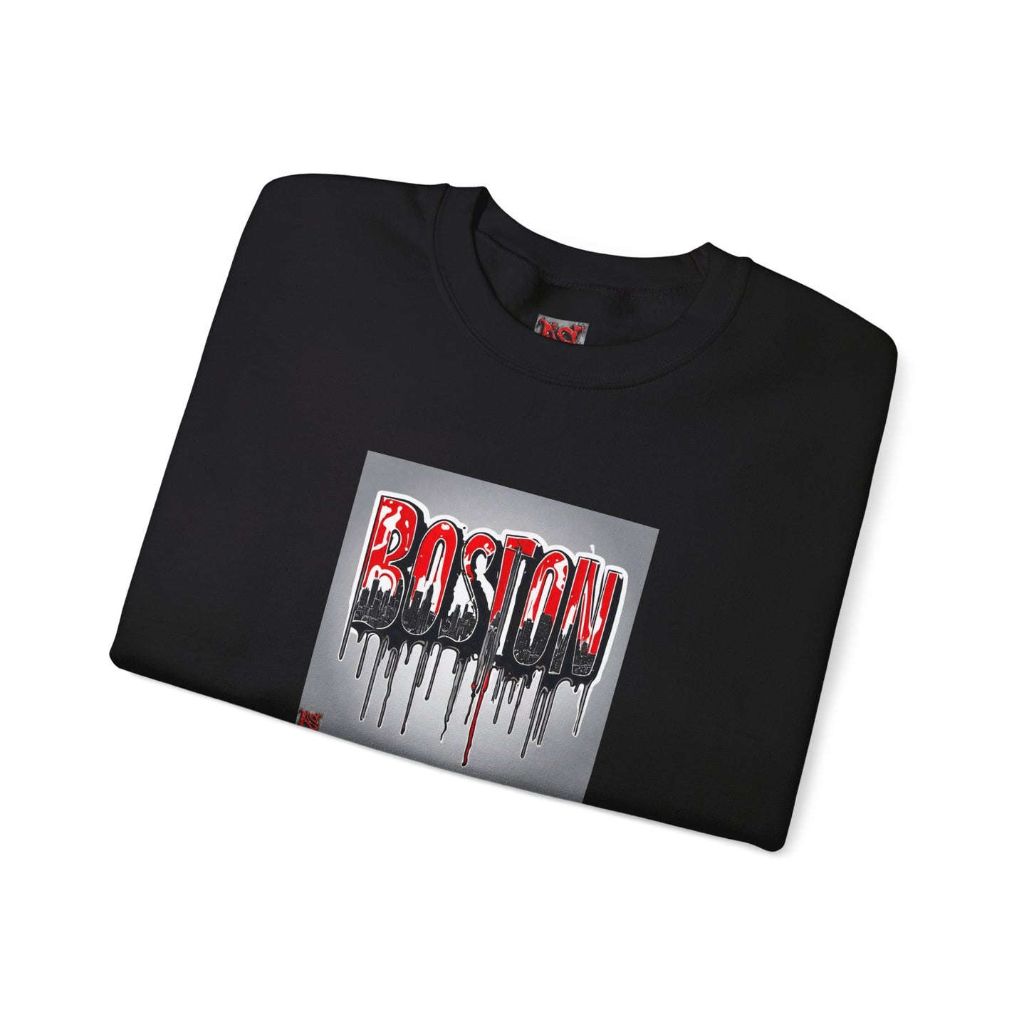 Boston Logo Crewneck Sweatshirt