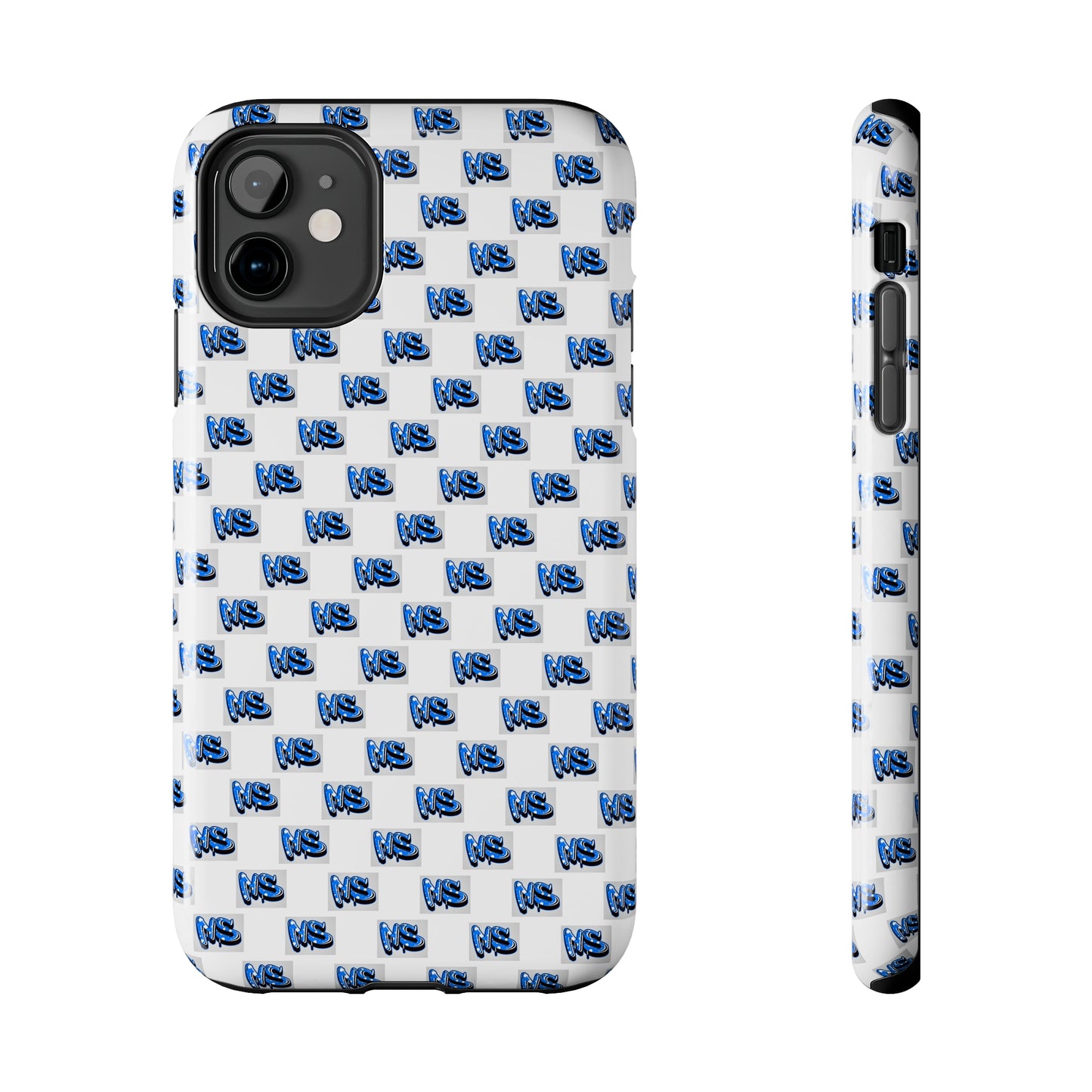 All Over Logo Phone Case White