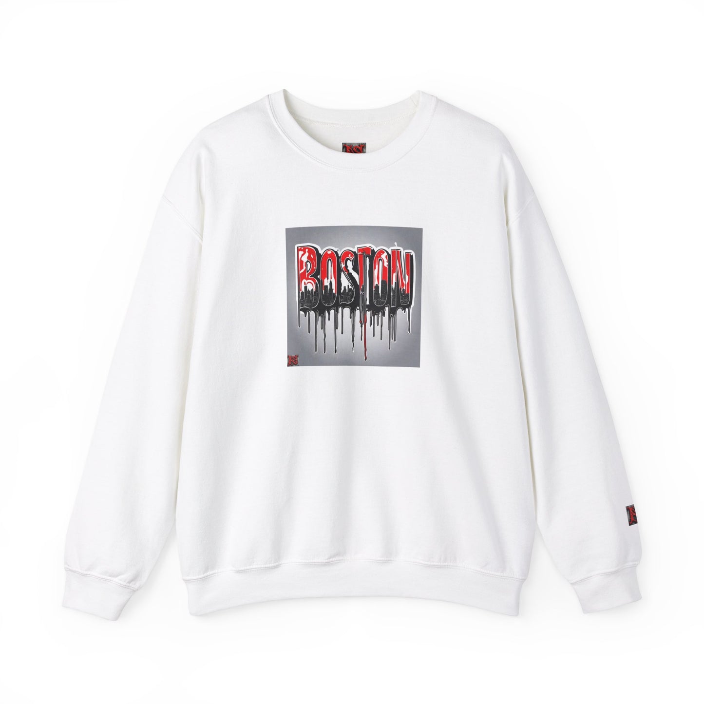 Boston Logo Crewneck Sweatshirt