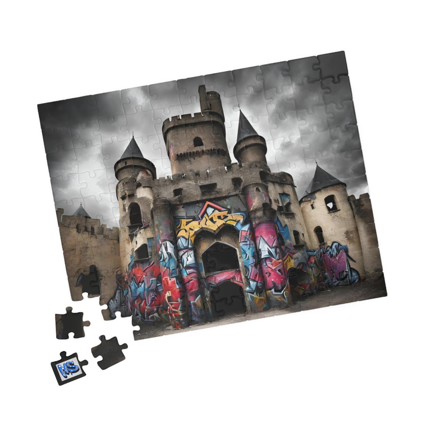 Graffiti Castle Puzzle