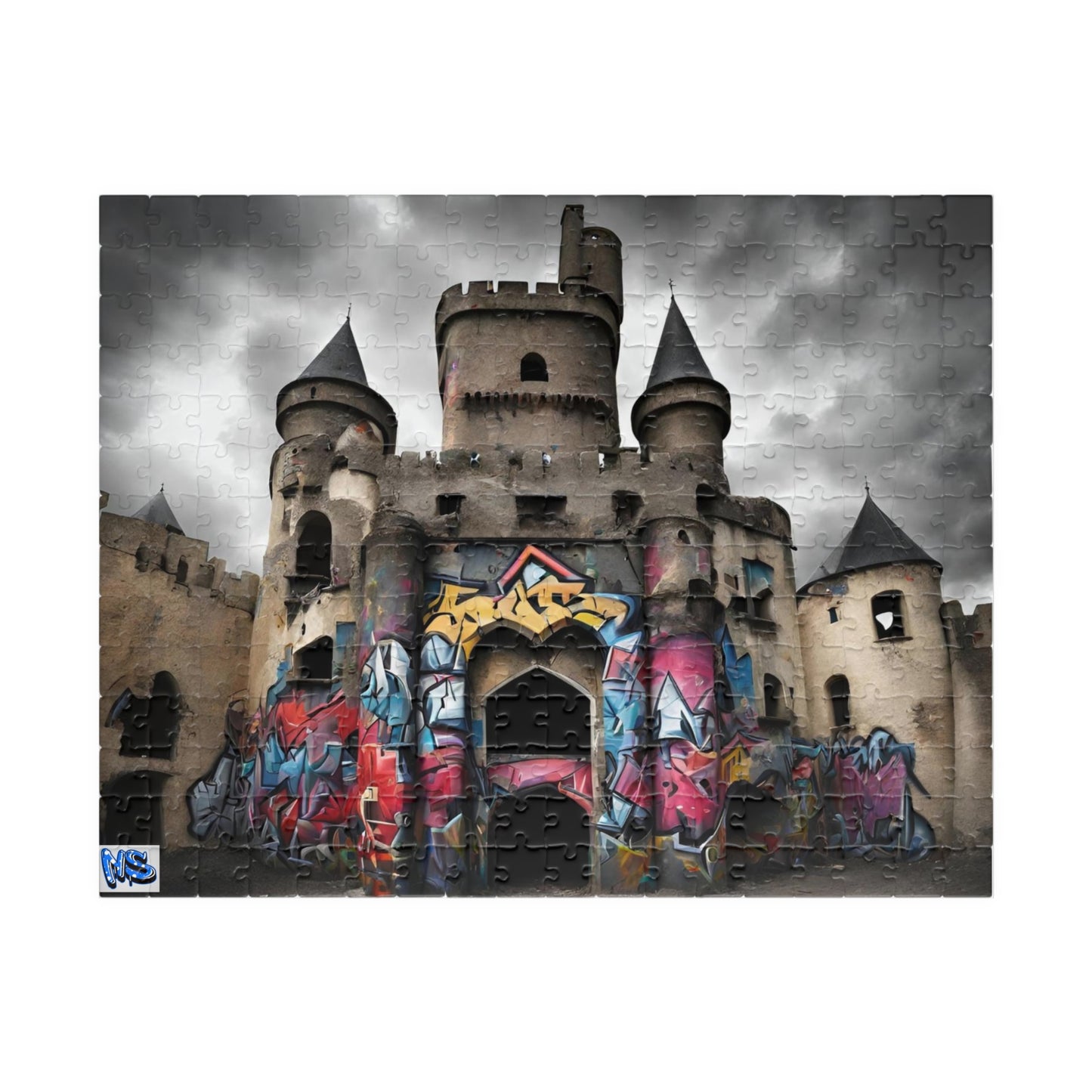 Graffiti Castle Puzzle