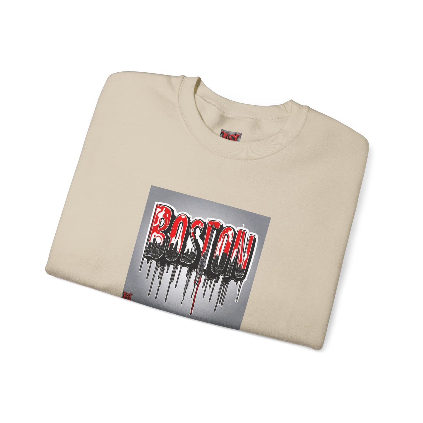 Boston Logo Crewneck Sweatshirt