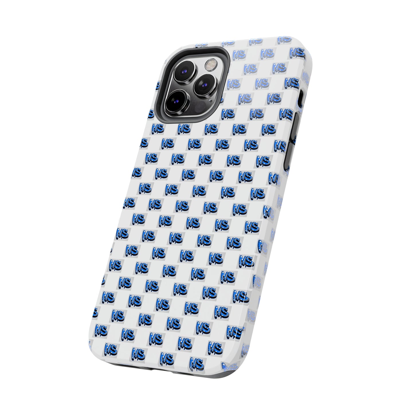 All Over Logo Phone Case White