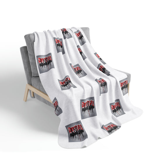 Boston Logo Fleece Blanket