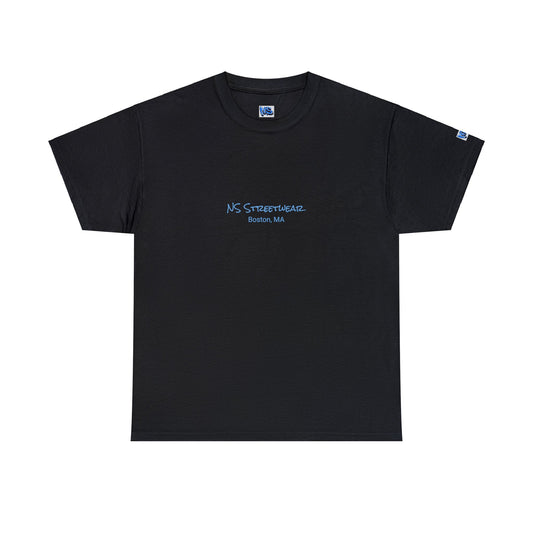 NS Streetwear T-Shirt Blue Lettering